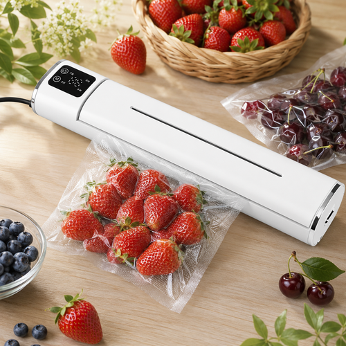 Aparat de Vidat și Sigilat Pungi Alimentare, Compact, 90W